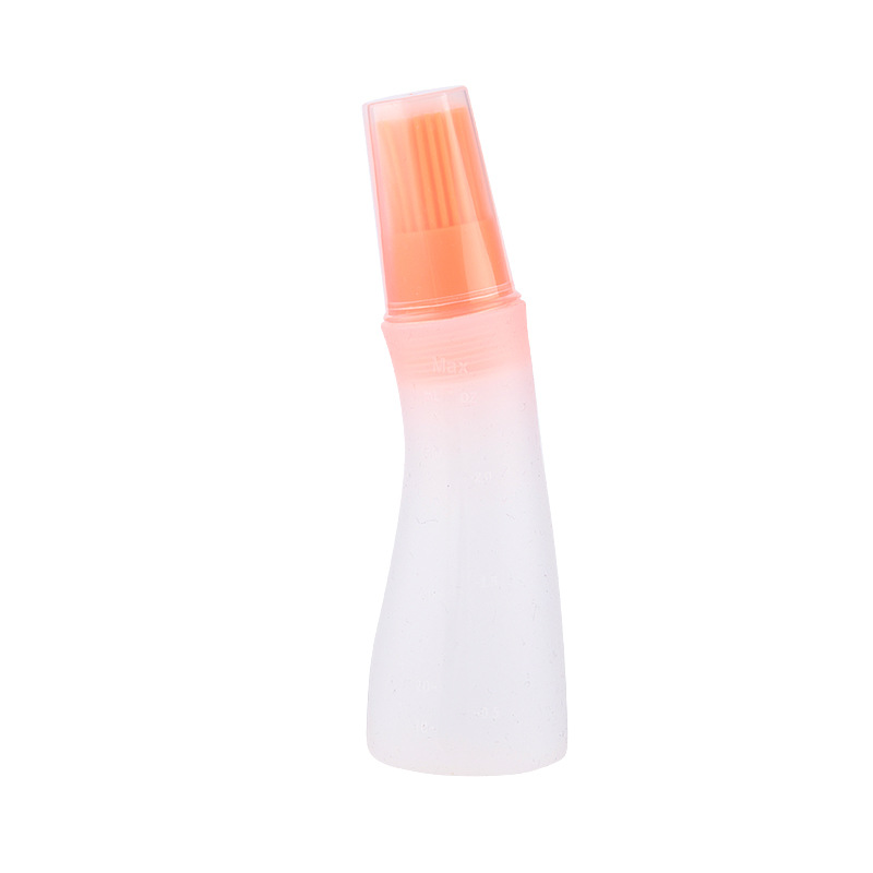 Portable Silicone Oil Bottle with Brush Grill Oil Brushes Liquid Oil Pastry for Kitchen Baking BBQ Tool Kitchen Tools for BBQ: B-1