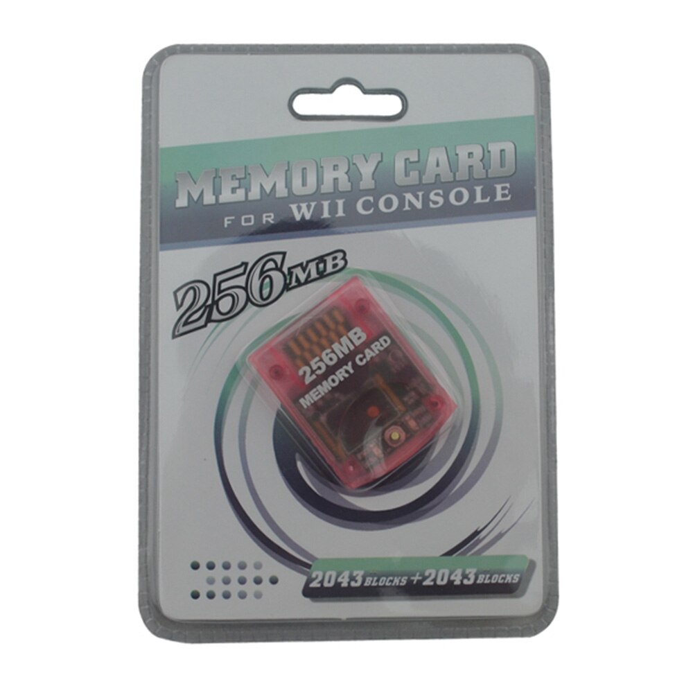 4 M à 512 M nouvelle carte mémoire pour Nintendo pour Console Wii carte de stockage mémoire enregistrer économiseur pour GameCube GC pour Wii: 256M
