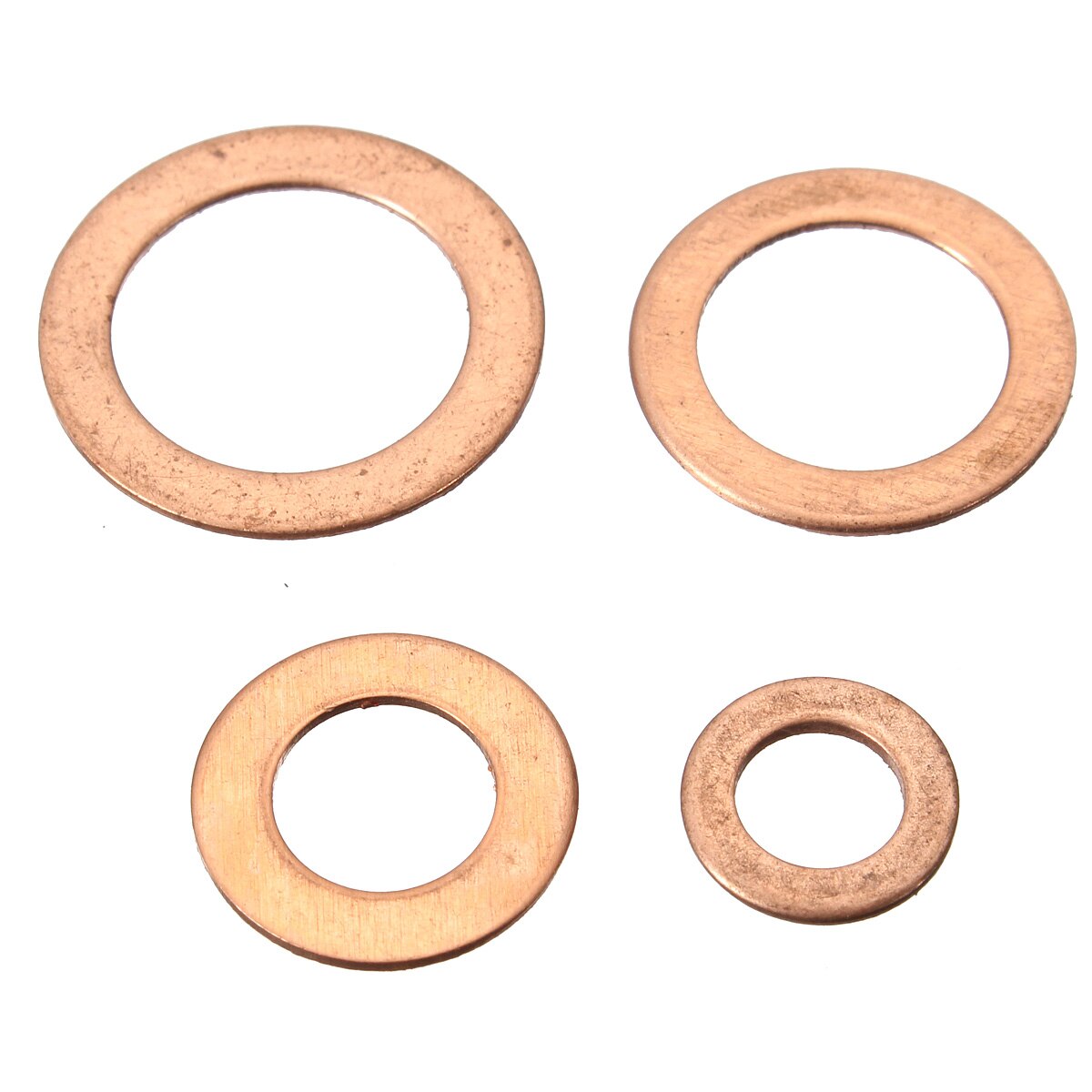 10x M6/M8/M10/M12/M14 Motorrijwiel Brake Brandstof Banjo Seal Koper Crush Washer Enhancement