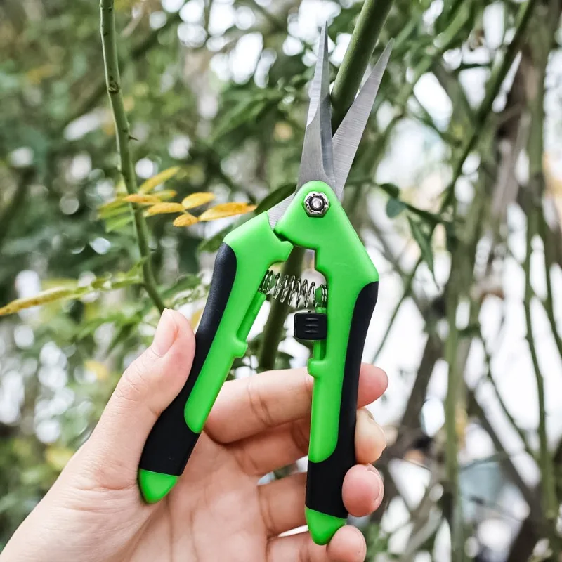 1/3Stck Gartenarbeit Beschneiden Schere Garten Schere Hand Prun Multi-verwenden Prun Scher Trauben Obst Baum wählen Topf pflücken Schere Werkzeug