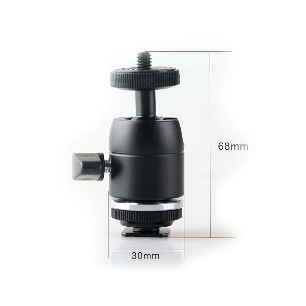 SmallRig Multi-Functional Ball Head with Removable Top & Bottom Shoe Mount 1875