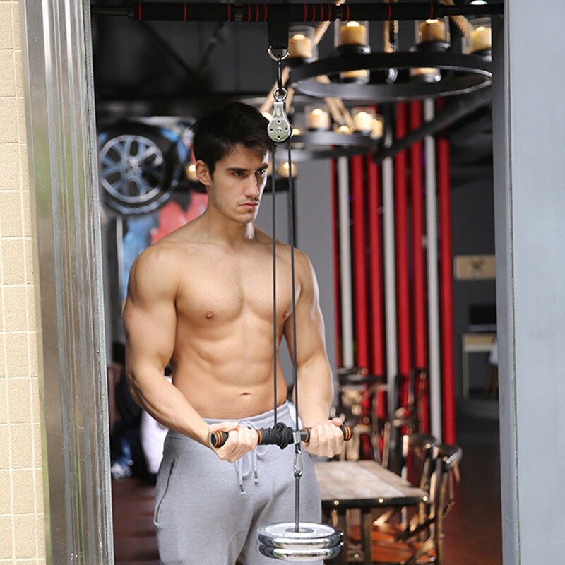 Fixed Pulley Double Wheel Lifting Sheave Rope pulley Silent Wheel Load-bearing 300KG Traction Fixed Pulley