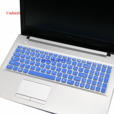 Silikontastaturdeksel for lenovo 15.6 tommer  y50-70 g50-80 z500 b590 g510 g580 y510p y50 g50 y570 z580 z560 b580 v580: Blå