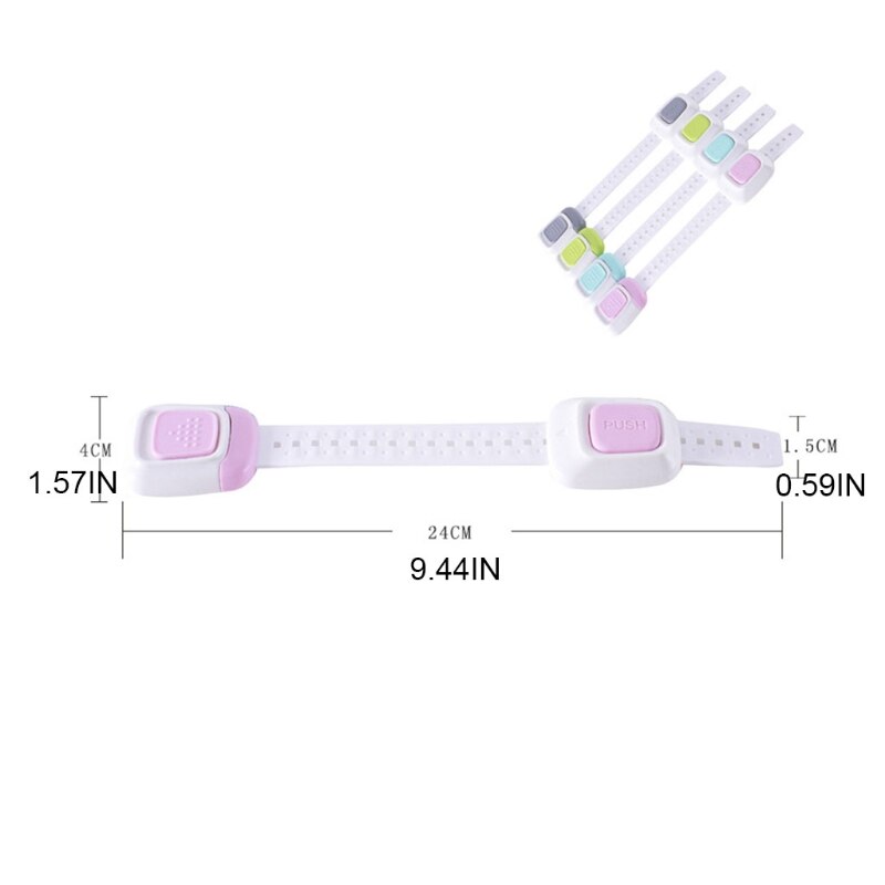 Child Lock Proof Baby Safety Lock Safety Strap Locks Child Toddler Baby Cupboard Cabinet Safety Locks Proof Door Drawer
