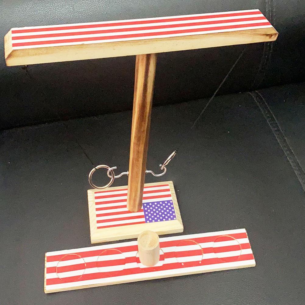 Desktop Ring Drinking Game Ring Head To Head Courtyard Game 1PC Game Ring Game Bar Desktop S4E1