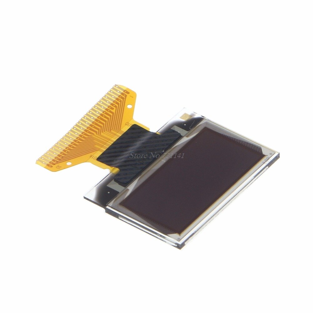 0.96" 30 Pin 128X64 OLED LCD White Display Module SPI Series SSD1306