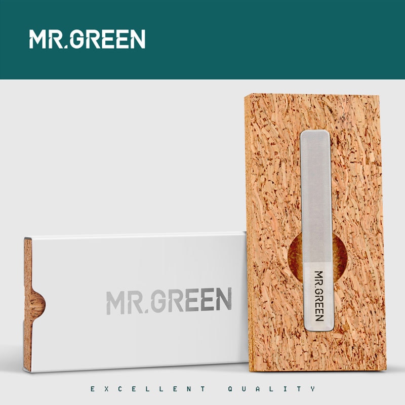 Mr.green neglefil nanometer glasfil neglepolering manicure neglekunstværktøj pedicure