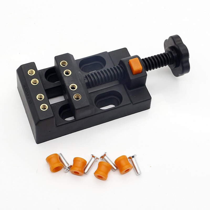 Newly Mini Bench Vice Muliti-Funcational Table Vice Carving Bench Clamp Drill Press Flat Vice Portable VA88
