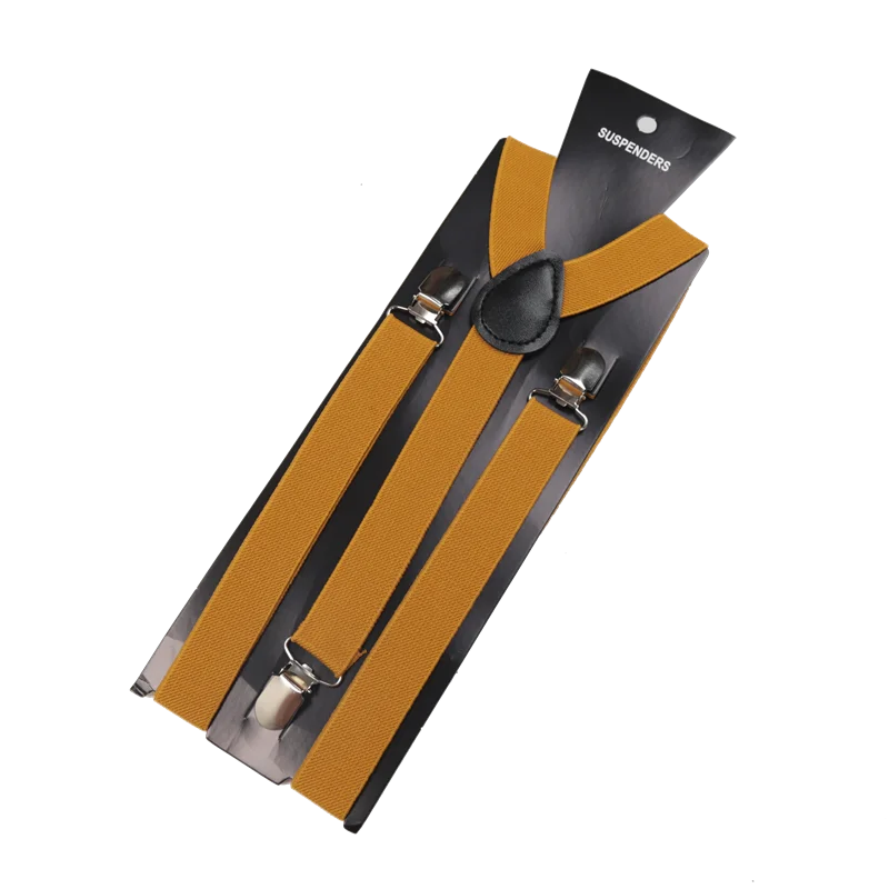 26-farbige neue unisex-elastische Hosenträger mit Y-Rücken-Hosenträger für Männer, , Gentleman, verstellbare Träger für Hochzeitsanzug, Party, Alltagszubehör