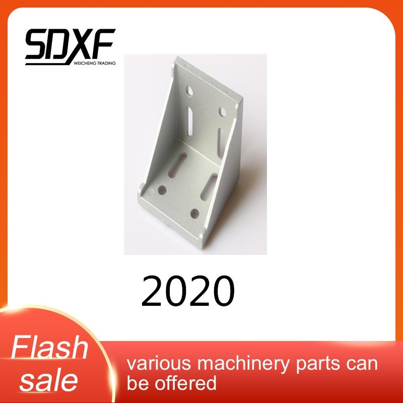 Industrial angle code right angle 90 degrees fixed connection angle aluminum thick aluminum alloy profile accessories alumi