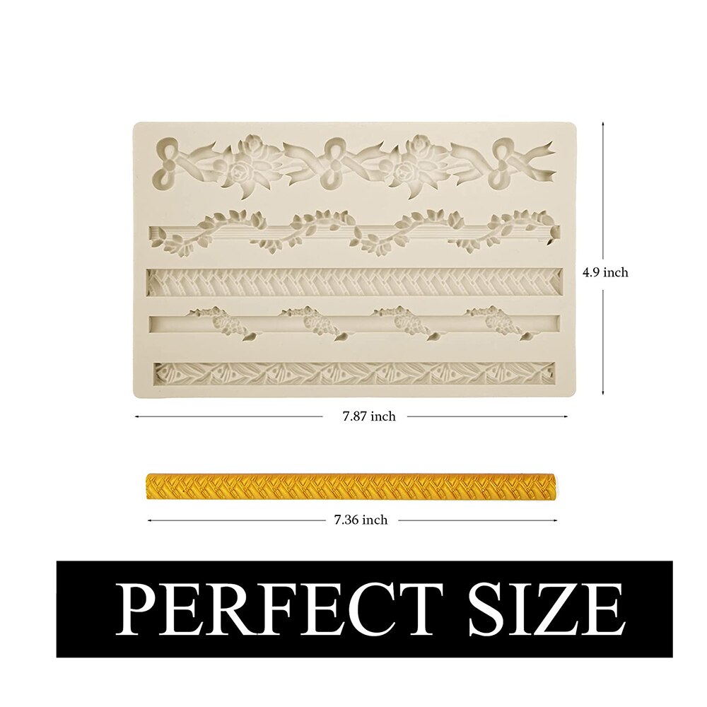 Barock Fondant Formen 3d Zauberstab Tafel Beton Formen Europa Jahrgang Rattan bilden aufbringen Tonne Modellierung Silikon bilden für Gips