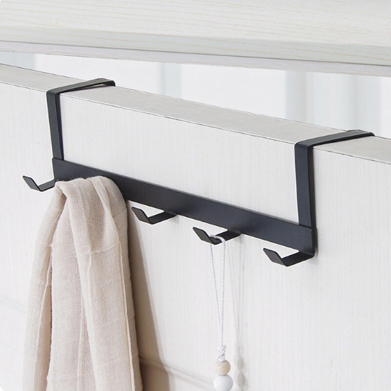 5 hooks bold stainless steel cabinet back hook household storage doors and windows kitchen bathroom hanger hook