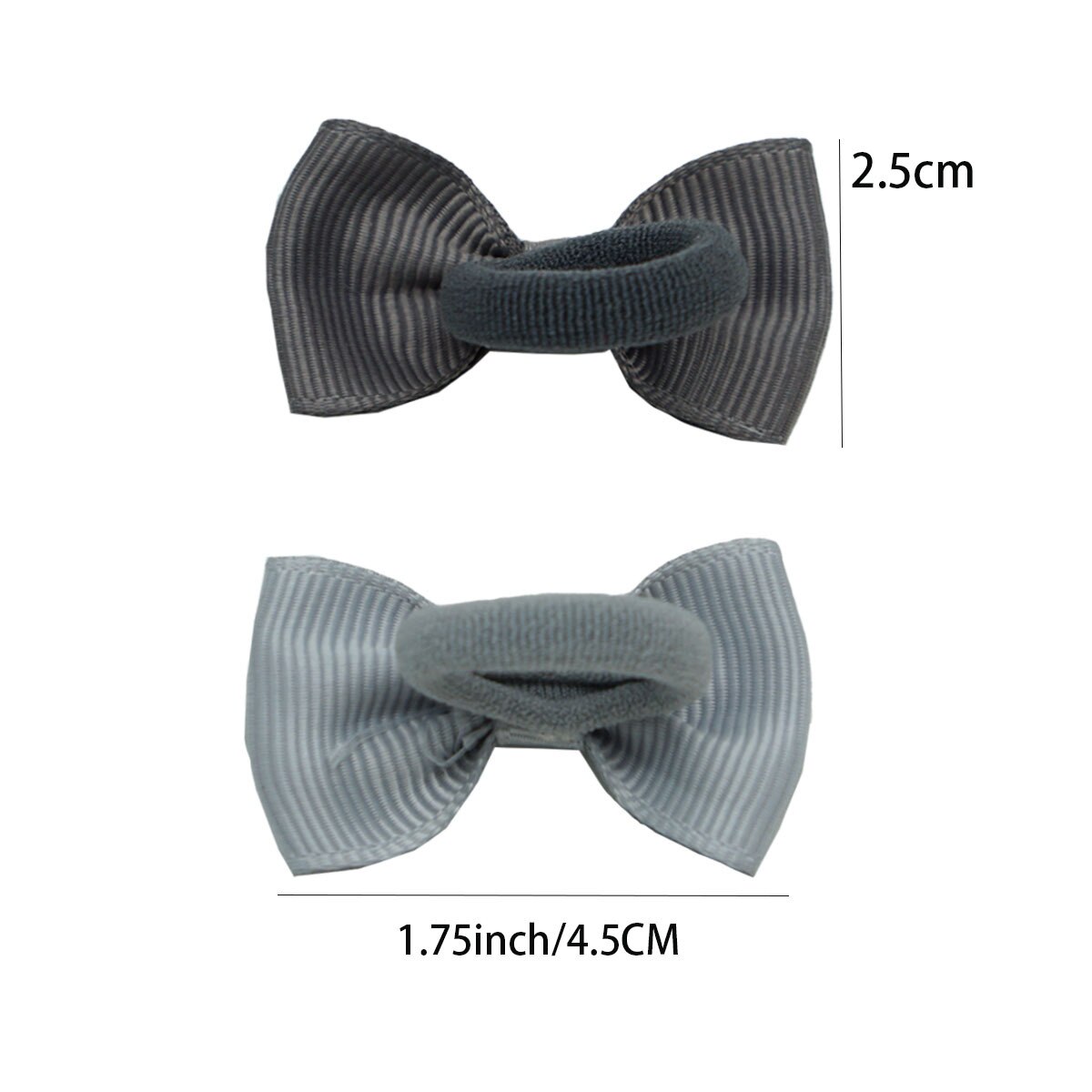 Accesorios para el cabello para niños, 10 Uds., lazo, banda de goma, anillo para el pelo, Color caramelo, tocado para bebé, accesorios para el cabello