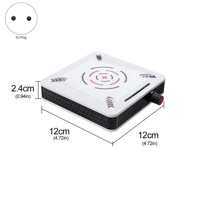AD-0-2500 RPM, velocidad 12V 1000 ML, agitador magnético, mezclador químico, mezclador magnético, laboratorio doméstico, líquido para licuadora, equipo, enchufe de la UE