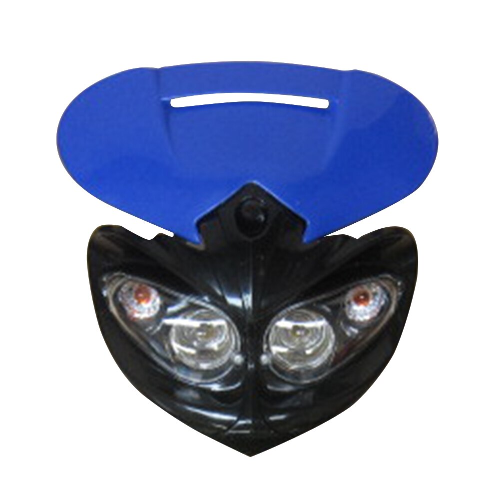 Grimace moto phare saleté vélo Motocross universel 4 yeux phare