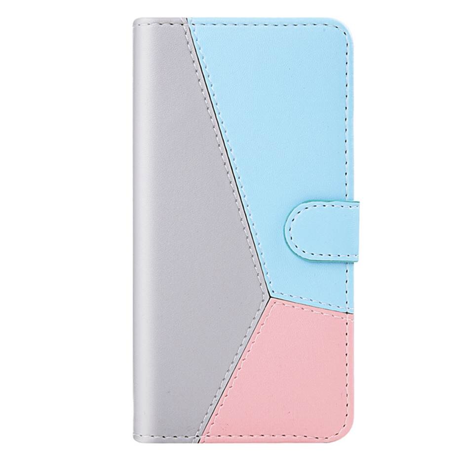 Colori misti In Pelle di Vibrazione di Caso Per Xiaomi Redmi 8 Del Raccoglitore Capa Per Il Caso di Xiaomi Redmi 8A Cassa Del Telefono Coque: Redmi 8 / Gray