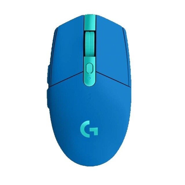Logitech  g304/g304 kda lightspeed trådløs gamingmus letvægts bærbar heltesensor 12000 dpi: Blå