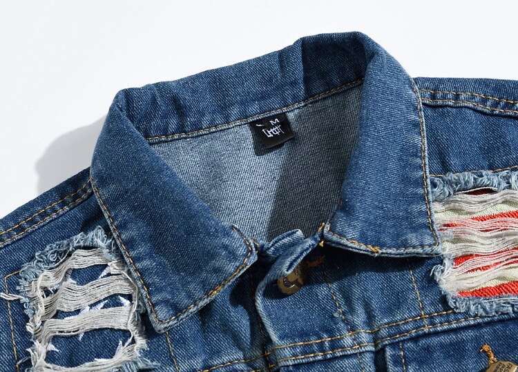 DIMUSI Summer Ripped Mens Denim Vest Male Tank Top Washed jeans waistcoat Man Cowboy Brand Hip Hop Sleeveless Jacket 5XL,TA106