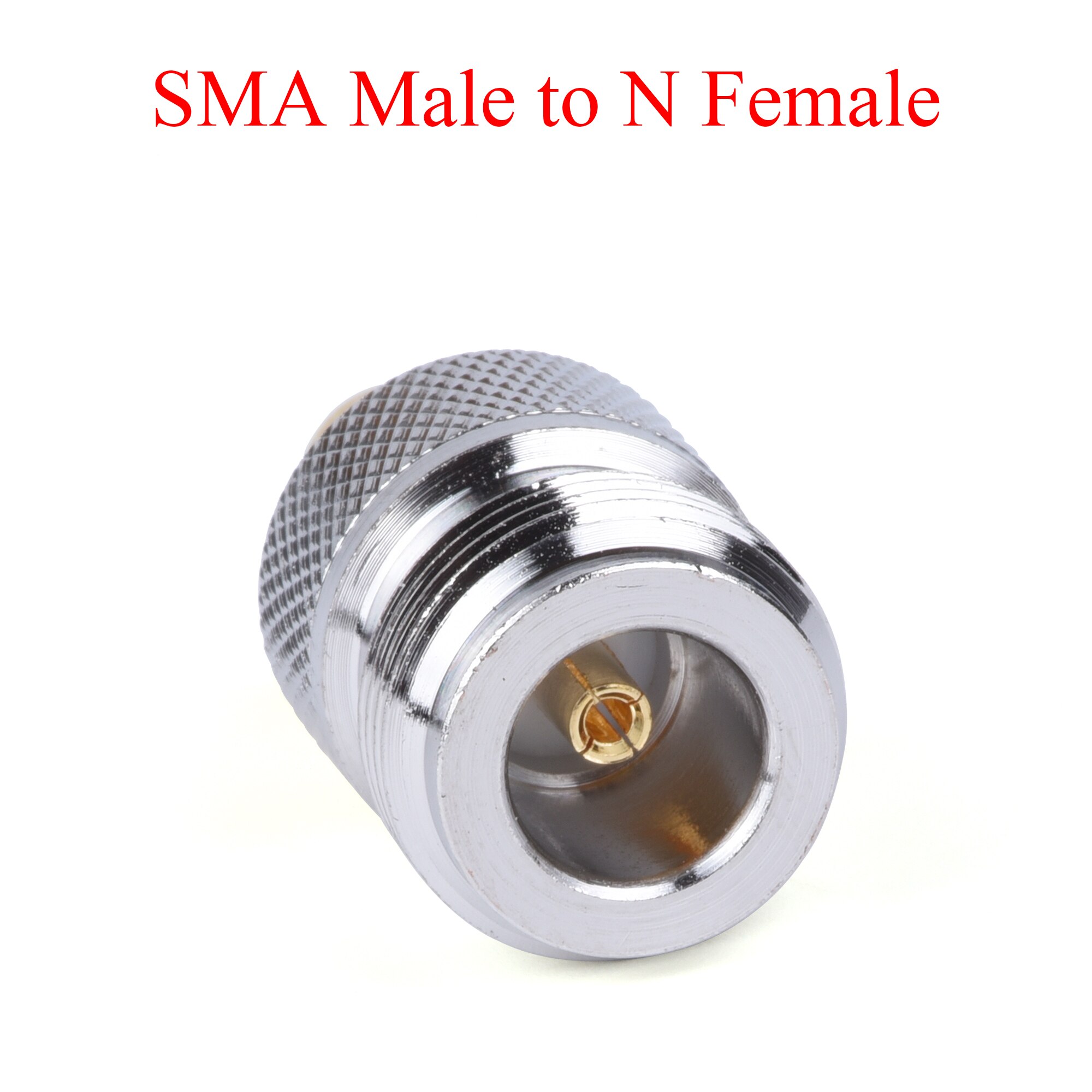 1Pcs RF Coaxial Connector SMA Male to BNC TNC MCX MMCX UHF N F Male Plug / Female Jack Adapter Use For TV Repeater Antenna: SMA Male-N Female