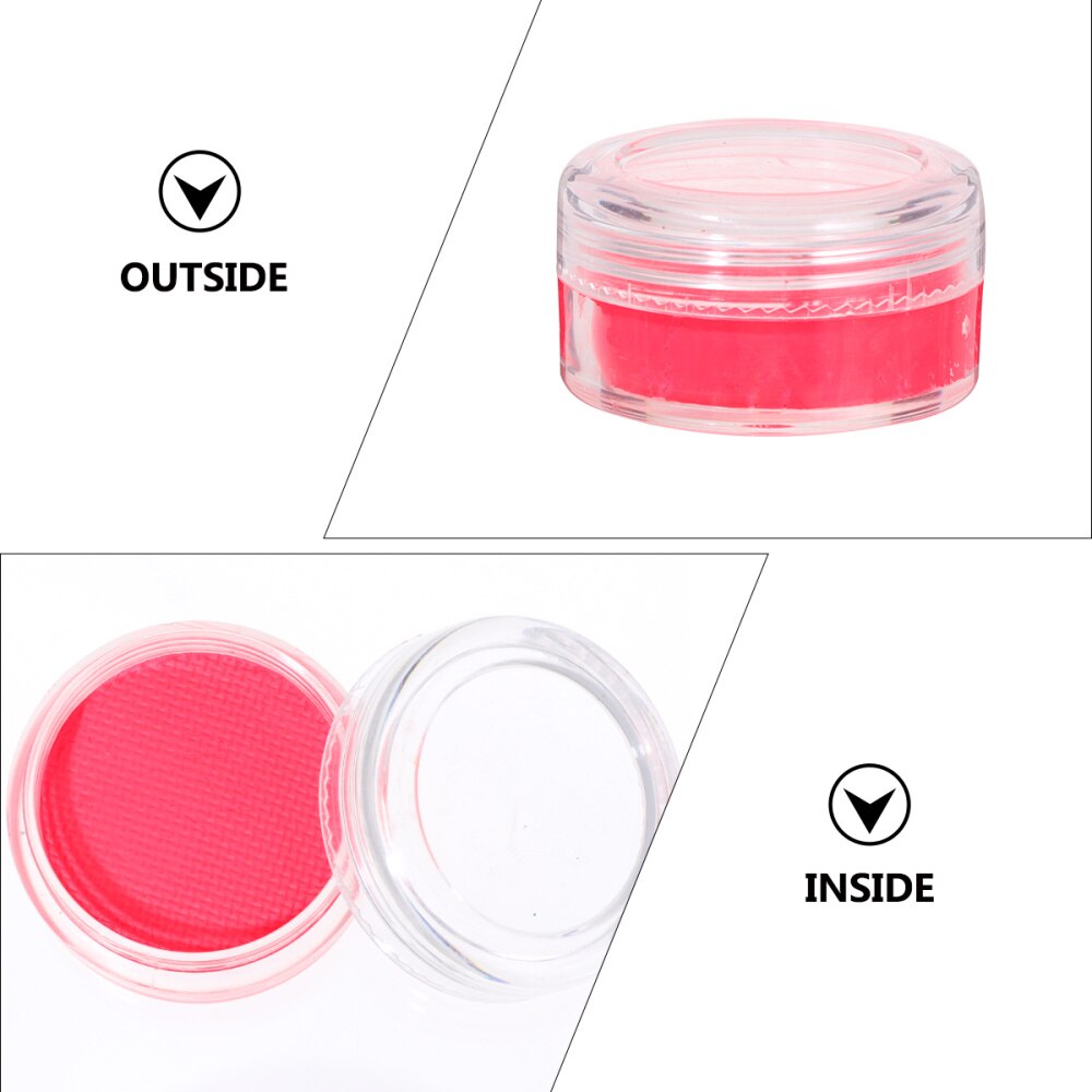 8pcs Decorative Useful Face Paints Body Painting Pigments Body Paints for Party Show Halloween