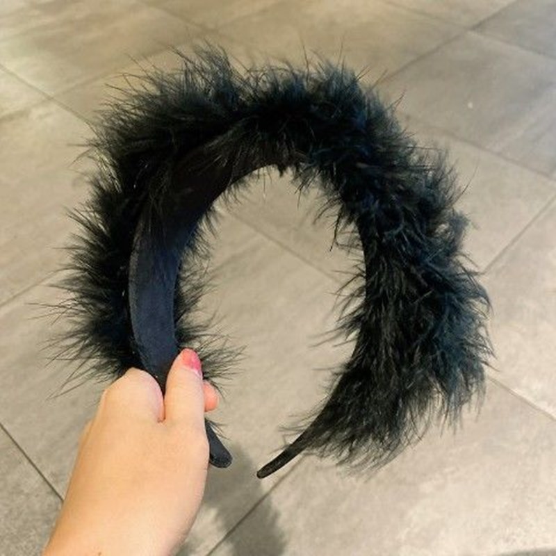 Feather Black Yellow Headband Wedding Photo Headdress Accessories Party Supplies Birthday Cosplay Christmas