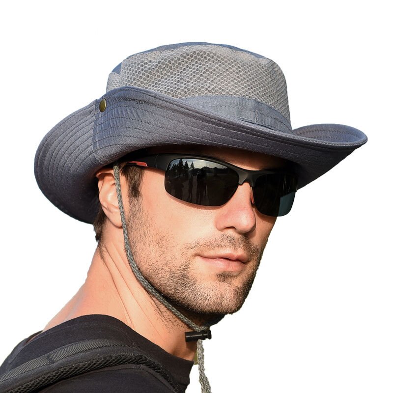K31 Mannen Hoed Panama Emmer Hoed Outdoor Zon Hoeden Voor Mannen Mode Zomer Hoed Zonneklep Visser hoed Anti-Uv Zonnehoed