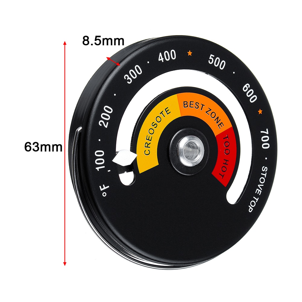 Kitchen Accessories Oven Tools Wood Stove Fireplace Fan Heat Stove Thermometer Sensitivity Barbecue Oven Tools