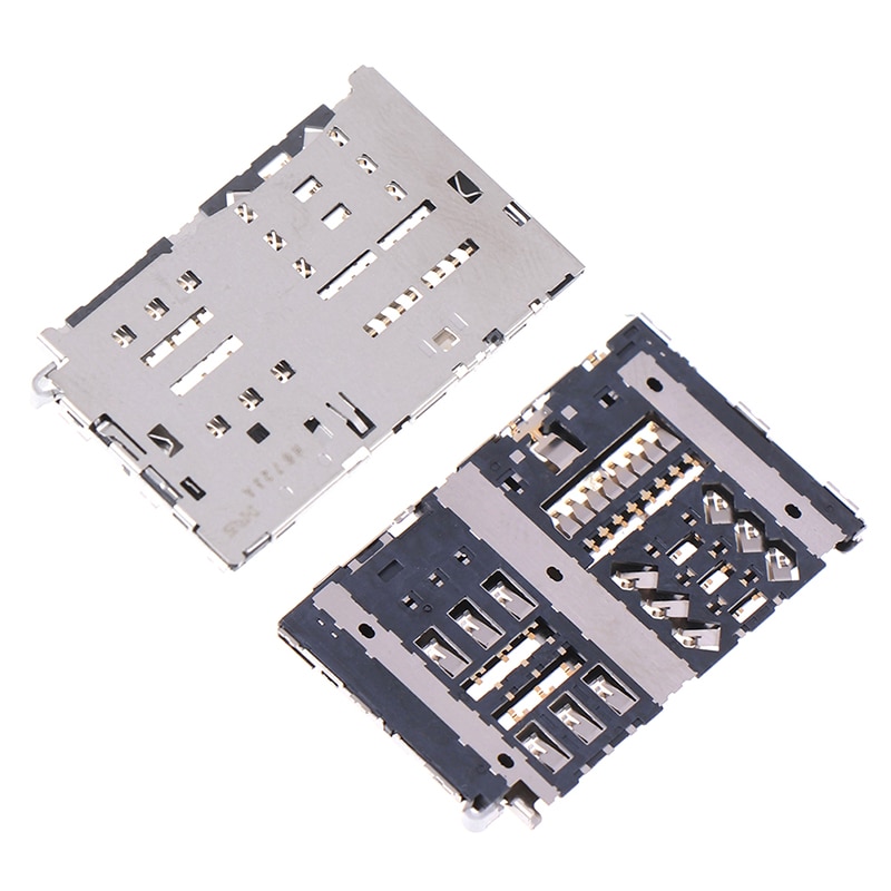 Sim Card Reader Slot Lade Module Houder Connector Voor Lg G6 H870 H870DS LS993 VS988 H872 Socket