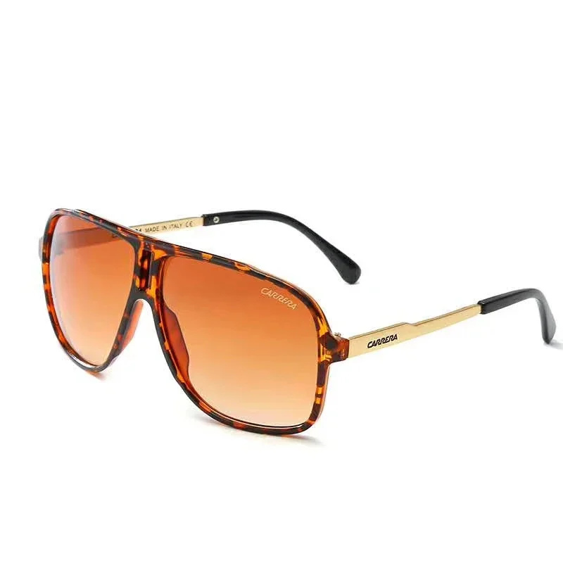 Carrera Men Brand Sunglasses Vintage Sun Glasses Men Women Big Square Oversize Colorful Outdoor Sports Driving Eyewear CA020