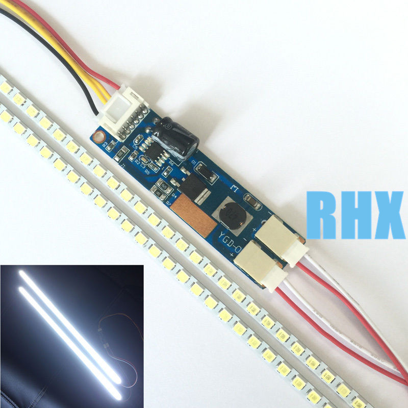 Kit d&#39;éclairage réglable LCD LED 17192224, 10 pièces, 5 téléviseurs, bande lumineuse à utiliser en dessous de 15 à 24 pouces, nouveauté 100%
