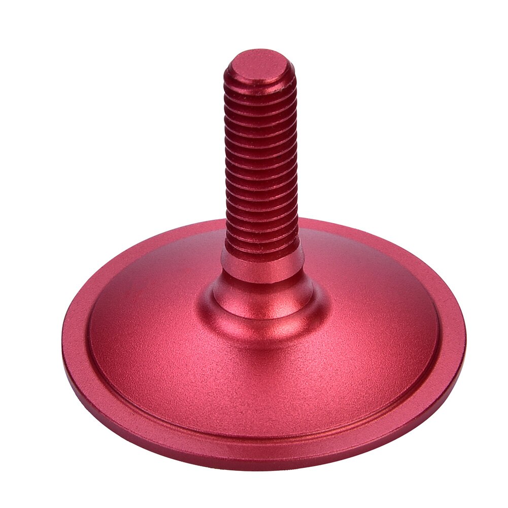 Tapa superior de auricular de bicicleta , tapa de manillar de bicicleta de aleación de aluminio, tapa superior de bicicleta de montaña para vástago de tapacubos de horquilla de 28,6mm: Rojo