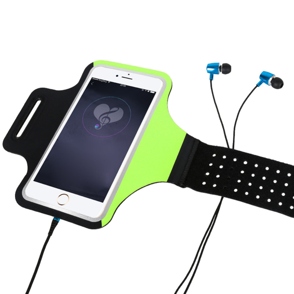 Polsbandje voor onderarm fietsbevestiging telefoonhouder polsbandje voor paardrijden tas sport workout hoesje voor smartphone 6 inch