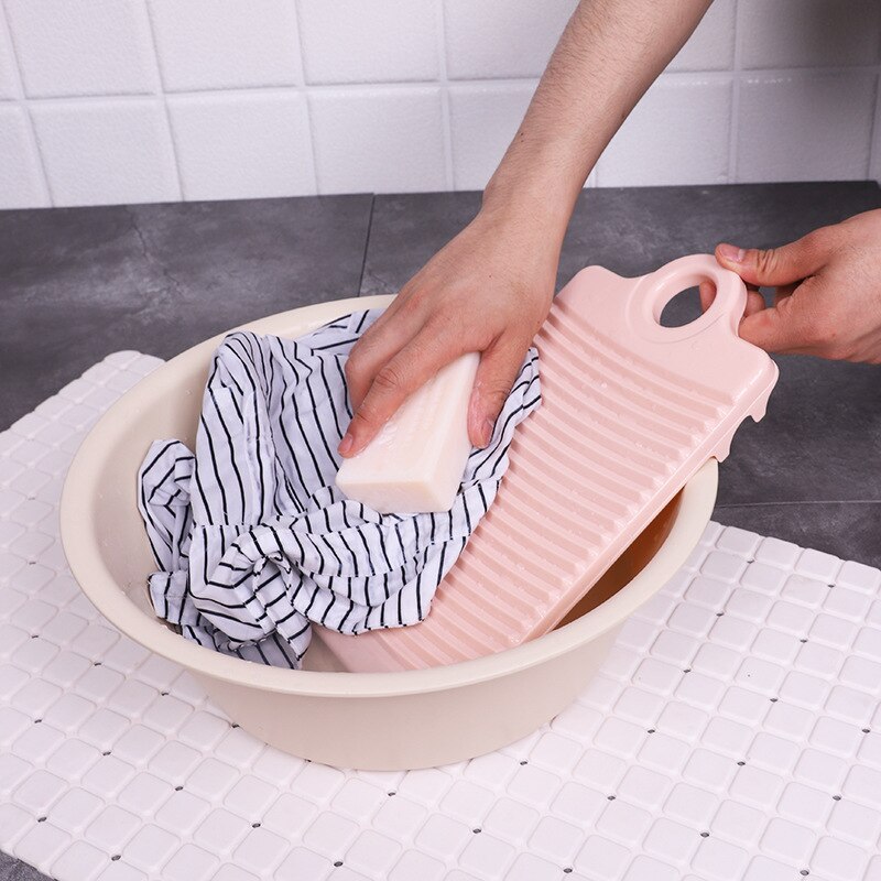 Hangable square washboard with card slots washboard washing board