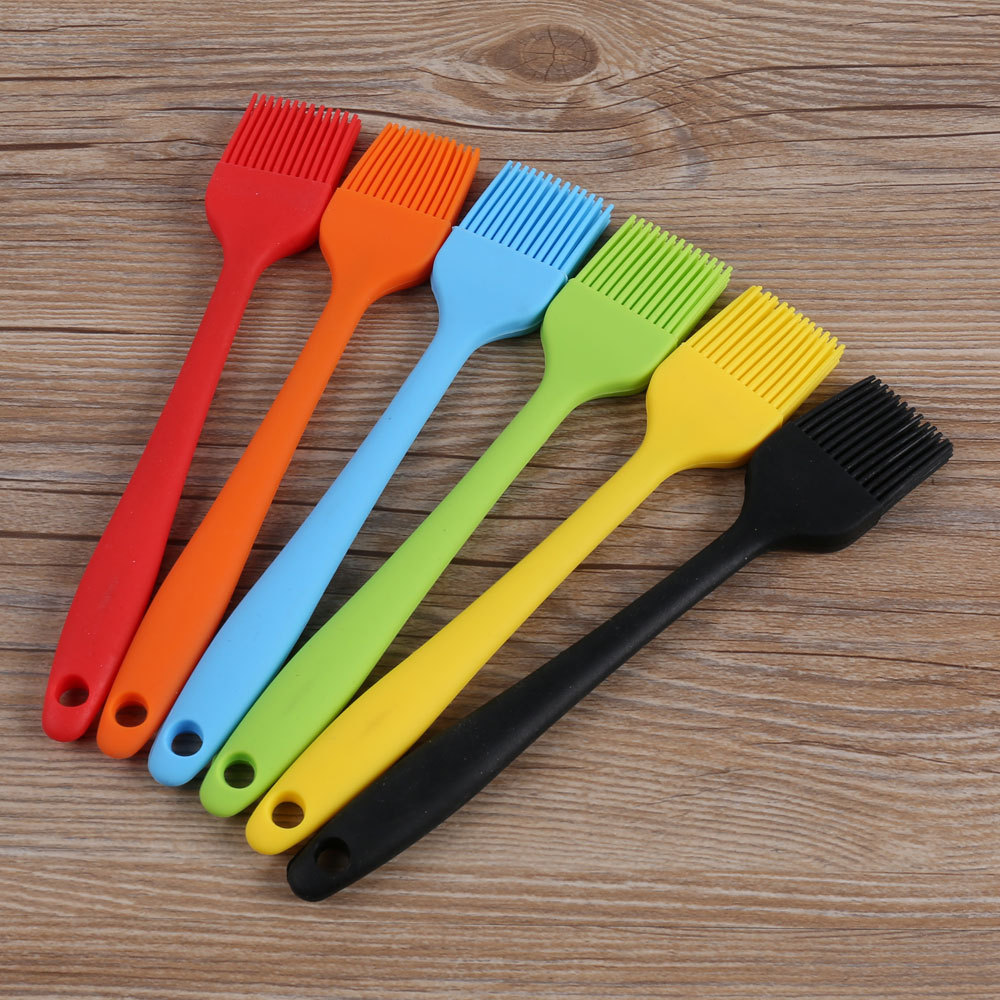 Utensilios de cocina para horno resistentes al calor de silicona, brocha para repostería, pastelería, barbacoa, parrilla, brochas para hornear
