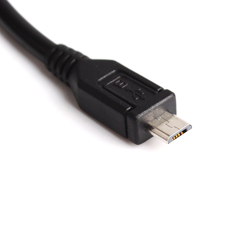 Buyincoins 30 cm micro-USB mannelijk naar DC 3,5 mm vrouwelijke audio RCA-aansluiting adapter USB-audiokabel # 86122