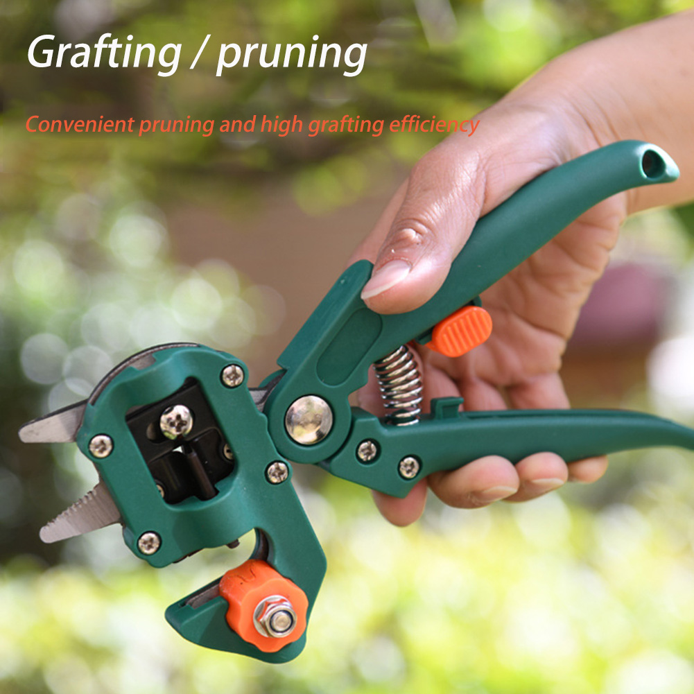 Grafting Pruner Scissor Garden Tool Branch Cutter Secateur Pruning Plant Fruit Tree Scissor Chopper Vaccination Cut