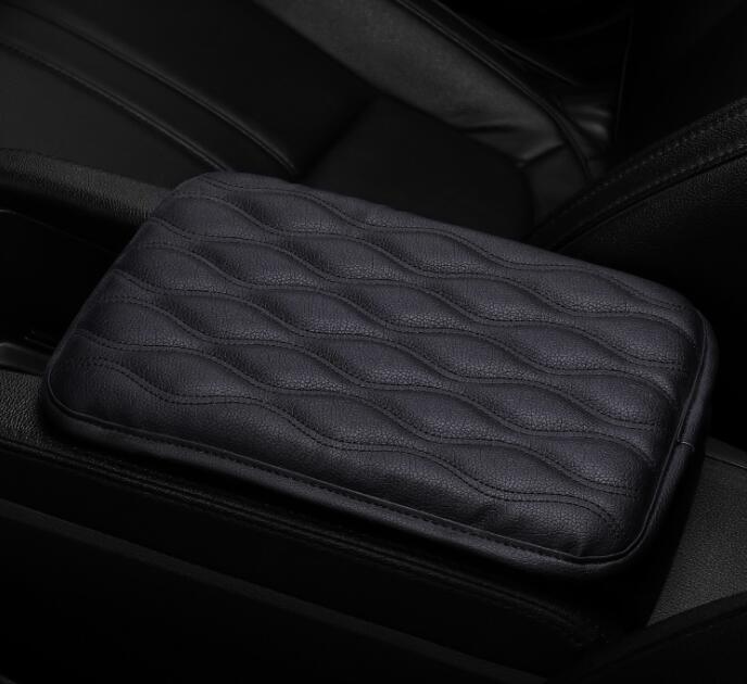 Black Center Console Armsteun Voor Voertuig Deksel Fit Voor Vw Polo 6R Jetta Golf MK4 Bora Beetle Passat B5 skoda Octavia Lavida: Armrest Pad Black