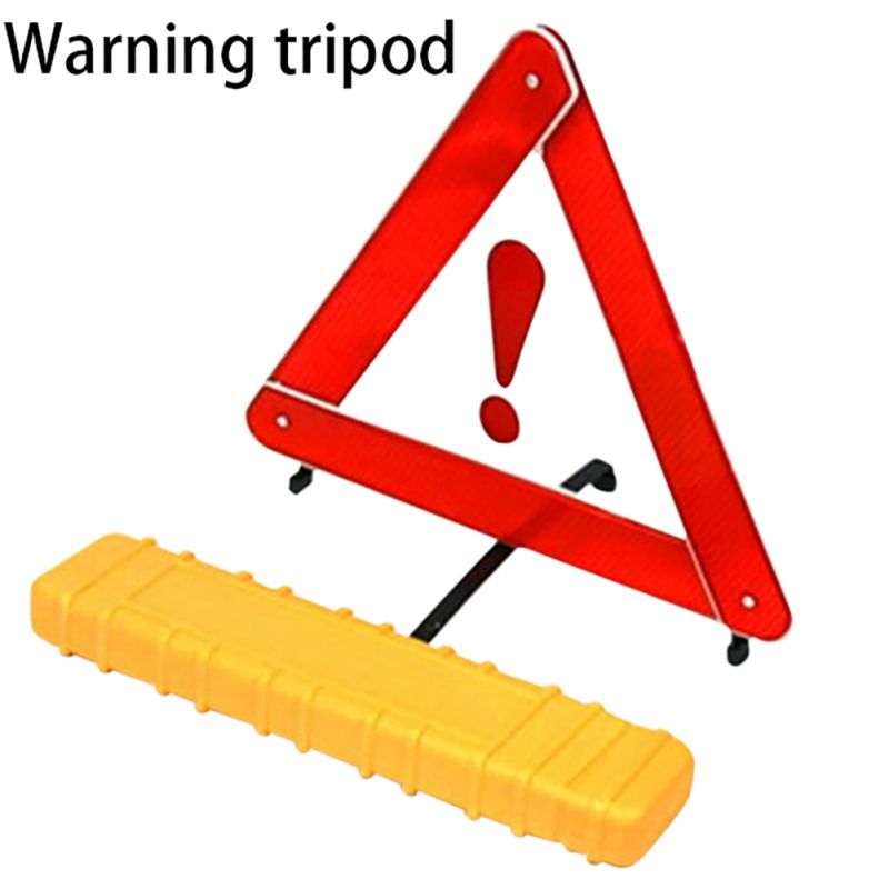 Triángulos reflectantes para coche, señal de tablero de advertencia, trípode para coche, señal de parada de fallos peligrosos, herramienta de emergencia, señal reflectante