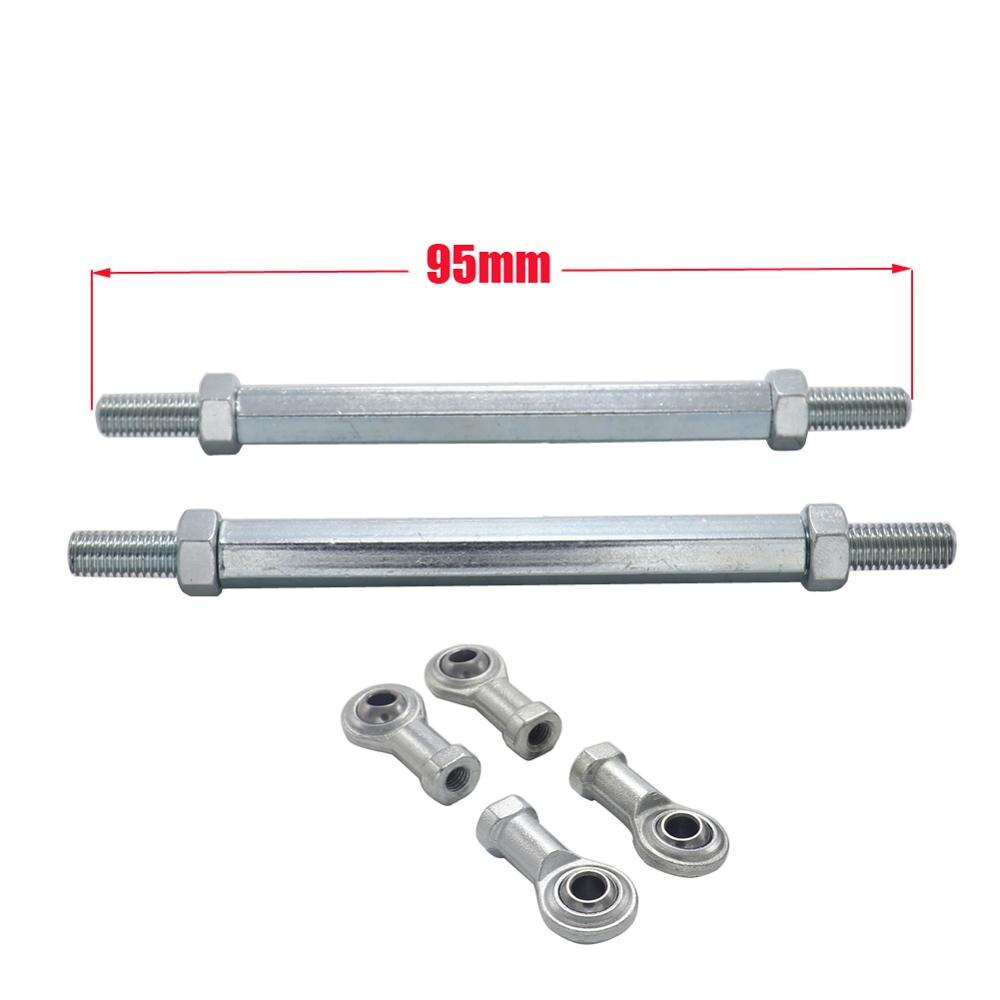 8mm Steering Tie Rod kit Ball Joint For 49cc Electric Mini Kids ATV Go Kart Buggy Quad Bike Parts: 95mm