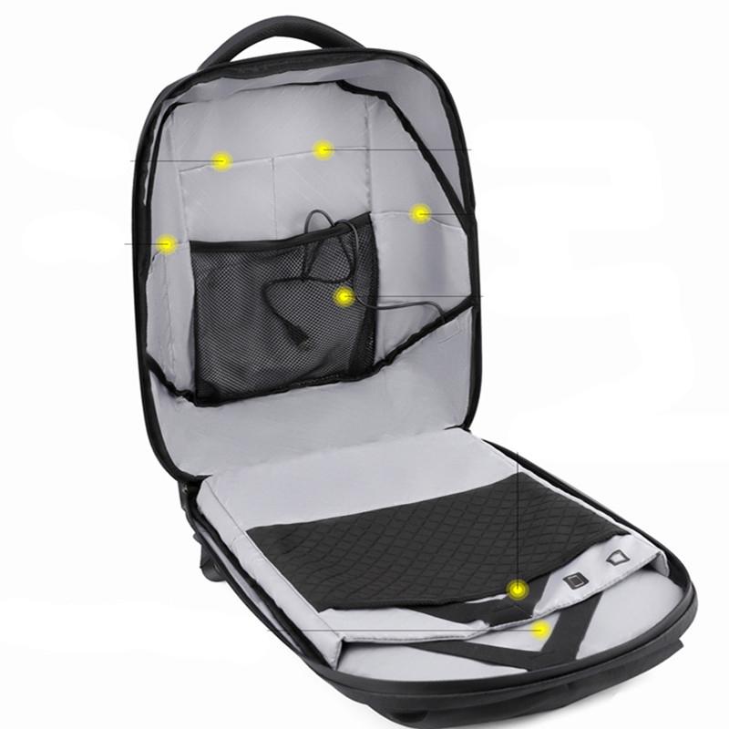 AKDSteel WiFi LED écran publicité sac à dos étanche bricolage dynamique ville pour la marche