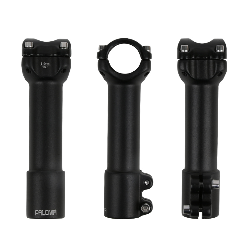PALOMA One Piece Forged Stem180 Degree Bicycle Stem Riser for MTB Road City Bike 31.8x110mm Fork Extension Bar Clamp Mtb Power