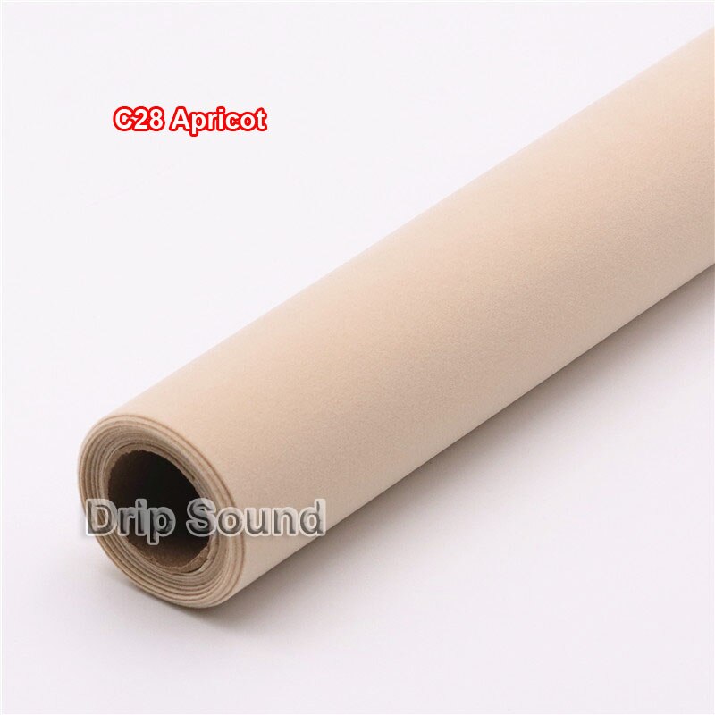 1.48 x 1 meter højttaler selvklæbende filt klud subwoofer strip patch lydabsorption anti-seismisk dekorativ ktv fase  c22-c30: C28 abrikoser