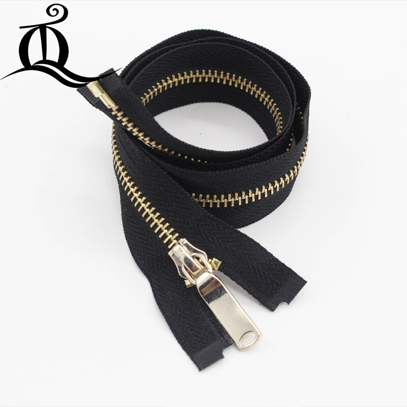 High 65cm 5# 1pcs/lot brown DIY tools zipper,Metal Zipper for Sewing zip Garment Accessories Jeans Zippers Cremalleras: 2