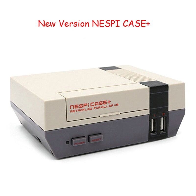 Version NESPI CASE+ Plus Raspberry Pi 3 Model B+ Classical NES Style Case Game Console for Raspberry pi 3/3B+/2B