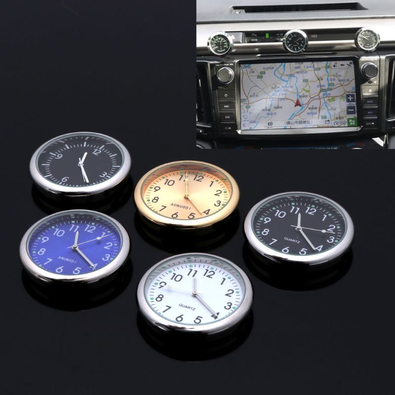 Horloge universelle de voiture électronique, décor – Grandado