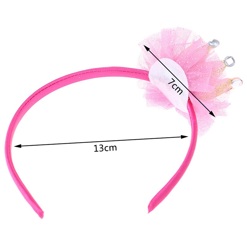Kinderen Parel Tiara Kroon Haarband Tiara Hoop Voor Haar Sluiting Meisje Hoofdband Hoofdband Haar Sieraden Accessoires