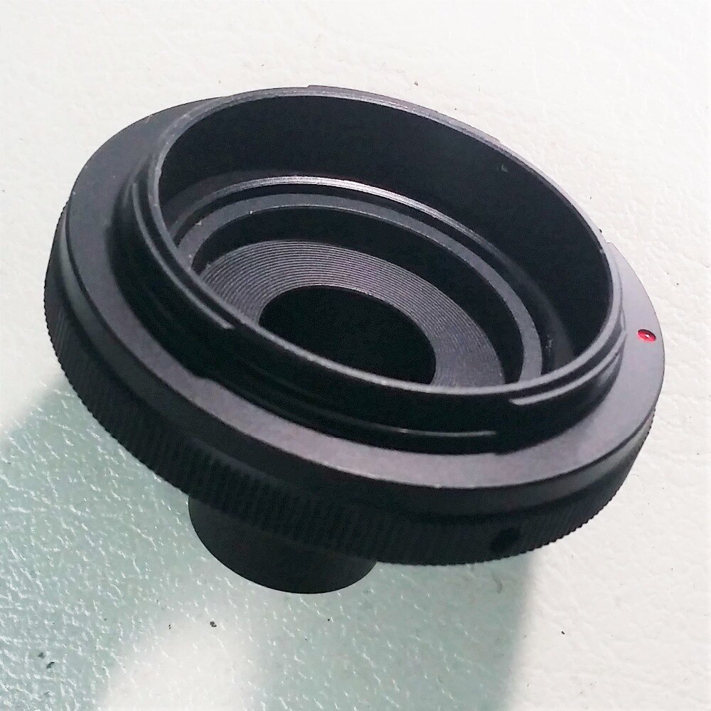 Standard metalbajonetfatning linseadapter 23.2mm til canon eos eller digitale slr dslr-kameraer til mikroskop og teleskop