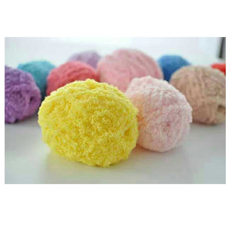 Diy Coral Fluff Yarn For Knitting Long Yarn Baby Knitting Yarn Hand-Knitted Hook Needle Wool Yarn For Hand Knitting Thread