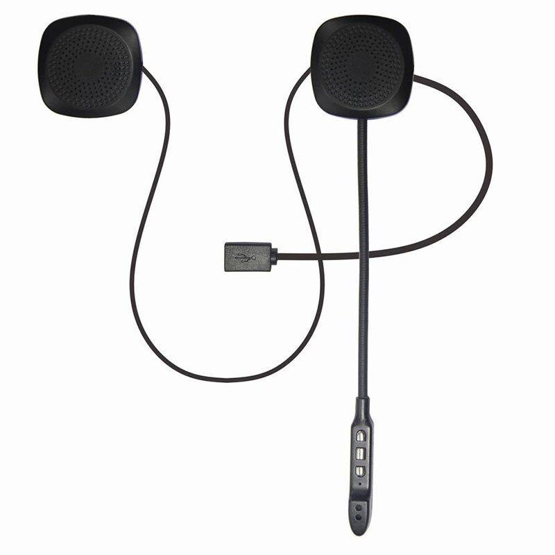 50M Waterdicht Moto Bluetooth Wireless Anti-Interferentie Helm Headset Gratis Bluetooth V5.0 Intercom Voor Motorfiets