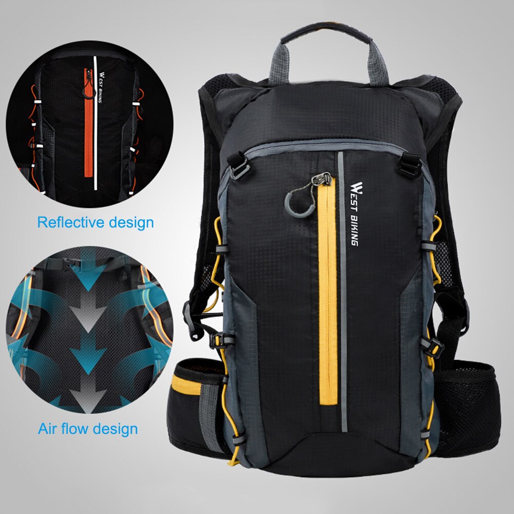 Waterdichte Fietstas Fietsen Bergbeklimmer Rugzak Ademend 10L Ultralight Fiets Water Bag Klimmen Fietsen Hydratatie Rugzak